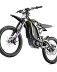 X10 10000W electric dirt bike diagonal view for off-road riding