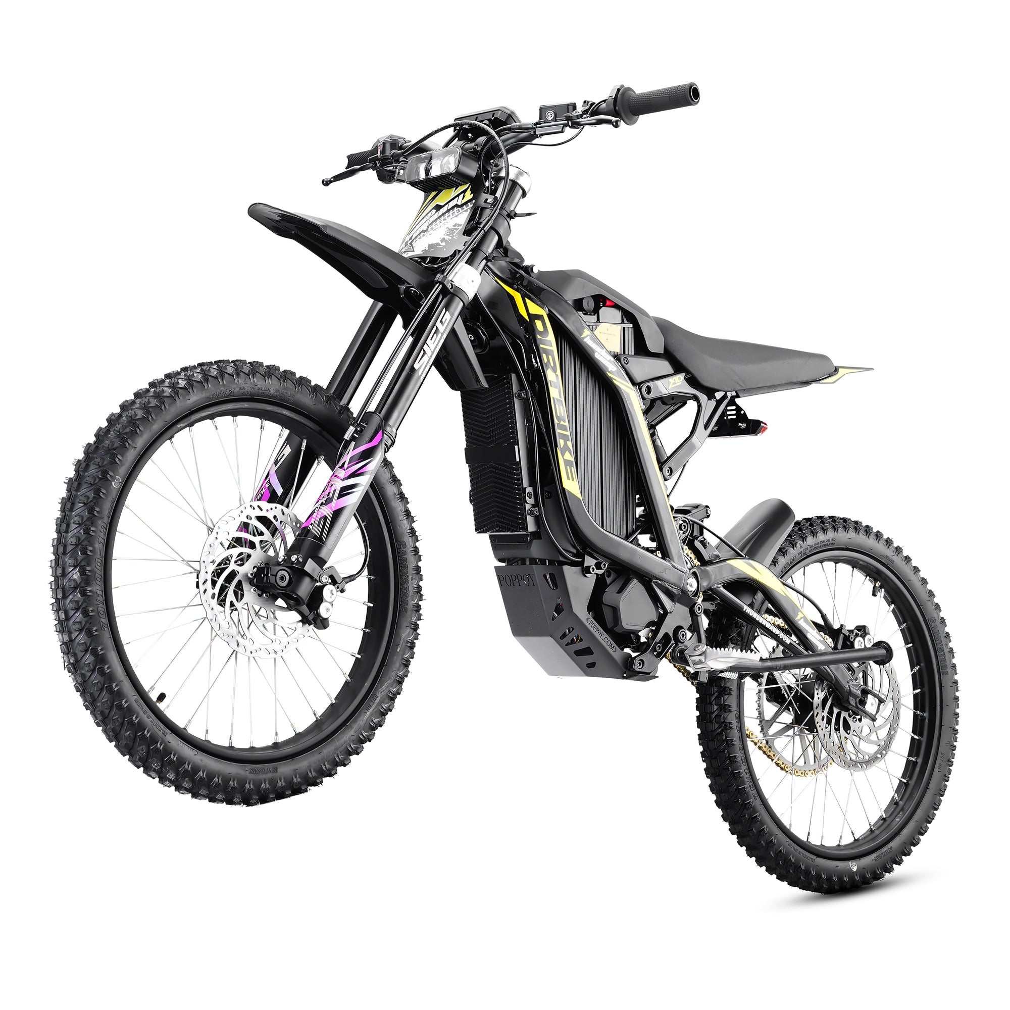 X10 10000W electric dirt bike diagonal view for off-road riding
