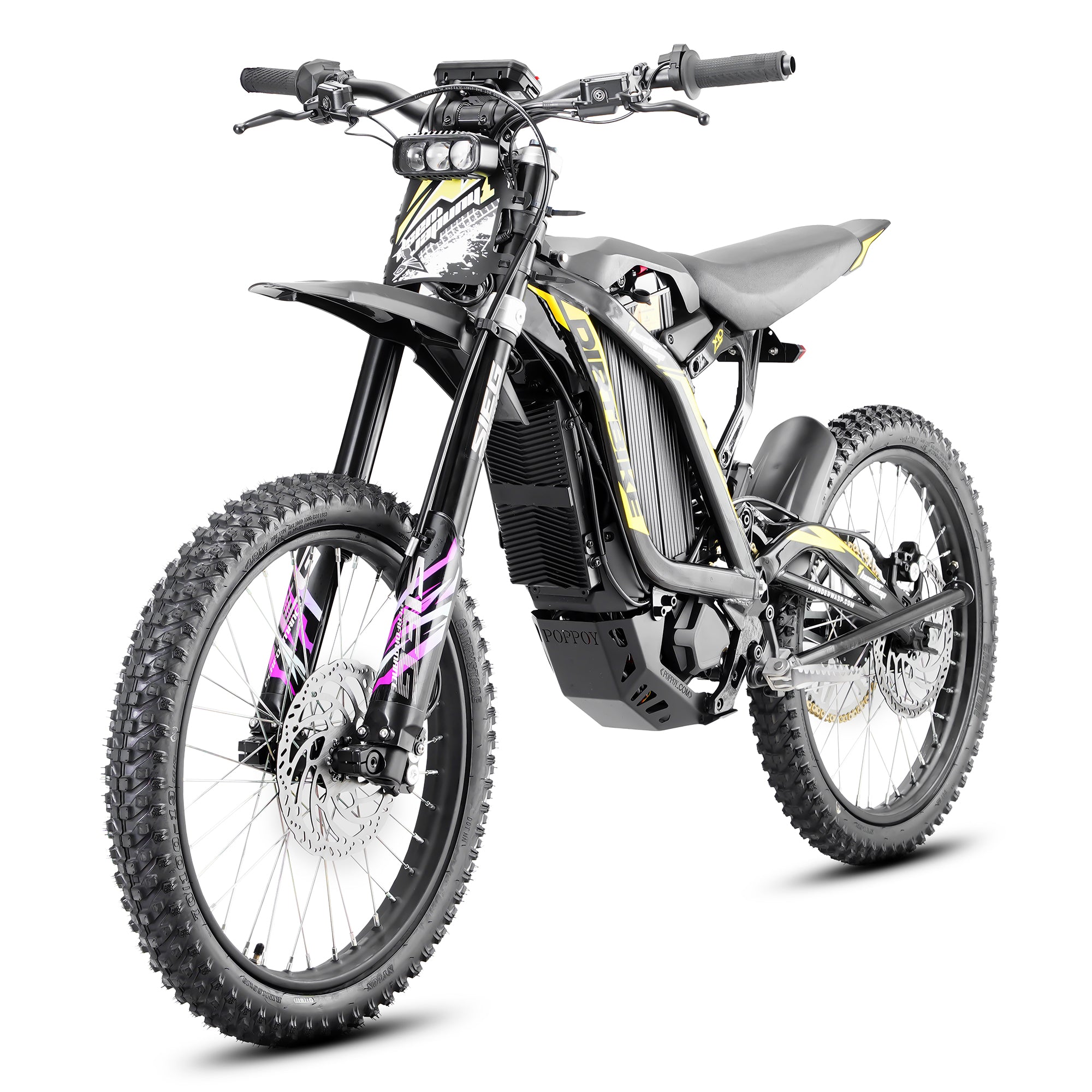 X10 electric dirt bike hero image for adults high performance off-road ebike